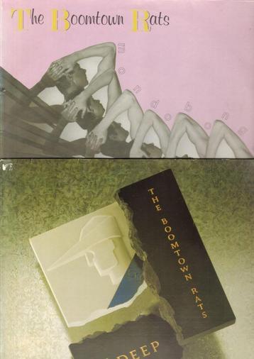 BOOMTOWN RATS Mondo Bongo en/of V Deep 2 x LP 1980-1982 *DC beschikbaar voor biedingen
