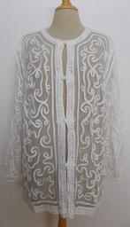 Bohemian/Ibiza aparte beige vest/top! L/XL, Kleding | Dames, Verzenden, Beige, Maat 42/44 (L), Zo goed als nieuw