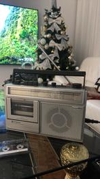 Zeldzame Hitachi radio cassetterecorder/ gettoblaster., Audio, Tv en Foto, Ophalen of Verzenden, Zo goed als nieuw