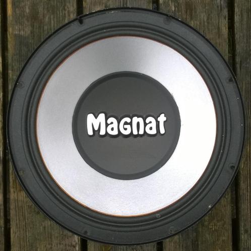 Woofer 10 inch 125-250 Watt, Magnat, Audio, Tv en Foto, Luidsprekers, Zo goed als nieuw, 120 watt of meer, Magnat, Ophalen of Verzenden