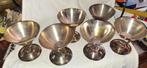 Zes Vintage Zilveren IJscoupes, Ophalen of Verzenden, Gebruikt