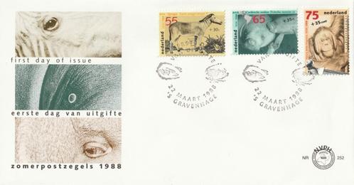 Eerste Dag Envelop Nederland NVPH E252, Postzegels en Munten, Postzegels | Eerstedagenveloppen, Onbeschreven, Nederland, Ophalen of Verzenden