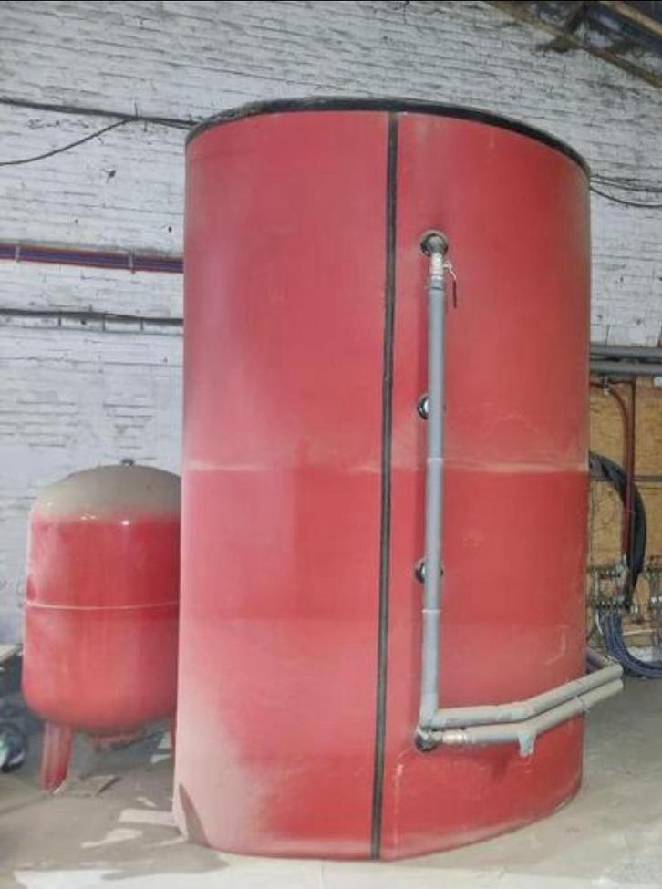 Cv Buffervat 5000 liter, Doe-het-zelf en Verbouw, Geisers en Boilers, Zo goed als nieuw, Boiler, 100 liter of meer, Minder dan 3 jaar oud
