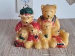 Mooie Grote Vintage Beren Familie Kaars - Kerstmis Decoratie, Ophalen of Verzenden, Zo goed als nieuw, Beeldje, Overige merken