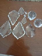 Kroonluchter onderdelen, Huis en Inrichting, Lampen | Kroonluchters, Ophalen of Verzenden, Zo goed als nieuw, Glas, Kroonluchter