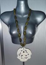 Manouk - Statement ketting, Sieraden, Tassen en Uiterlijk, Kettingen, Verzenden, Nieuw, Steen of Mineraal, Met edelsteen