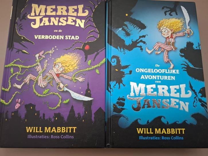 Verboden stad & Ongelooflijke avonturen van Merel Jansen, Boeken, Kinderboeken | Jeugd | onder 10 jaar, Zo goed als nieuw, Fictie algemeen