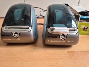 2 Dymo Labelprinters + Labels - Voor Hobbyist beschikbaar voor biedingen