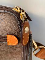 Brics Italy pebble leather tas , jaren 80, Sieraden, Tassen en Uiterlijk, Tassen | Reistassen en Weekendtassen, Brics, Gebruikt