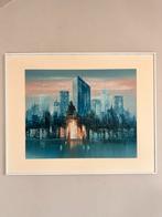 James Belton Bonsall - Skyline Olieverf, Antiek en Kunst, Ophalen