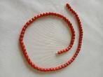 Streng prachtige bloedkoralen, 42.5 cm, 22 gram, Verzenden, Gebruikt, Kraal