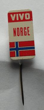 Speldje Vivo Norge, Verzamelen, Speldjes, Pins en Buttons, Ophalen of Verzenden, Zo goed als nieuw, Merk, Speldje of Pin
