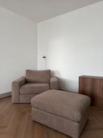Teddy taupe loveseat!, Ophalen of Verzenden, Zo goed als nieuw