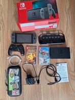 Nintendo switch V2 128GB + hoesje, pro controller en 2 games, Spelcomputers en Games, Spelcomputers | Nintendo Switch Lite, Grijs
