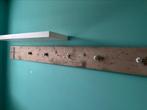 Steigerhout wandplank met knoppen 2.50m x 20cm, Overige typen, Gebruikt, Hout, 200 cm of meer