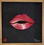 3D schilderij red lips, Ophalen of Verzenden