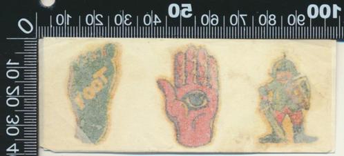 Sticker: Foot, Verzamelen, Stickers, Zo goed als nieuw, Strip of Tekenfilm, Verzenden