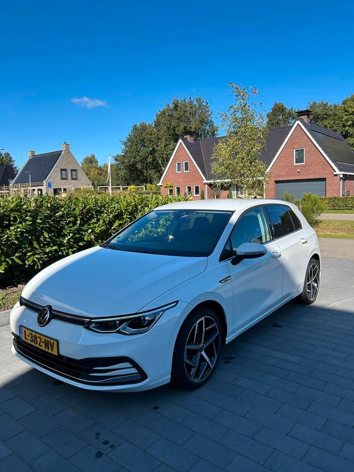 Volkswagen Golf 1.5 TSI Style 130pk 2020 Wit, Auto's, Volkswagen, Particulier, Golf, ABS, Adaptive Cruise Control, Airbags, Airconditioning
