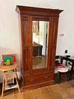 Antieke Kast met Spiegel - 200cm Hoog, Antiek en Kunst, Antiek | Meubels | Kasten, Ophalen