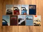 Mercedes-Benz W124 brochures - 9 stuks met ook C124 en S124, Ophalen of Verzenden, Zo goed als nieuw, Mercedes