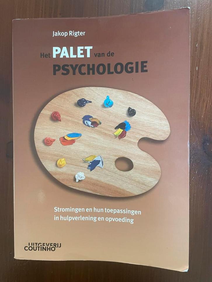 Het Palet van de Psychologie - Rigter, Boeken, Psychologie, Zo goed als nieuw, Overige onderwerpen, Ophalen of Verzenden