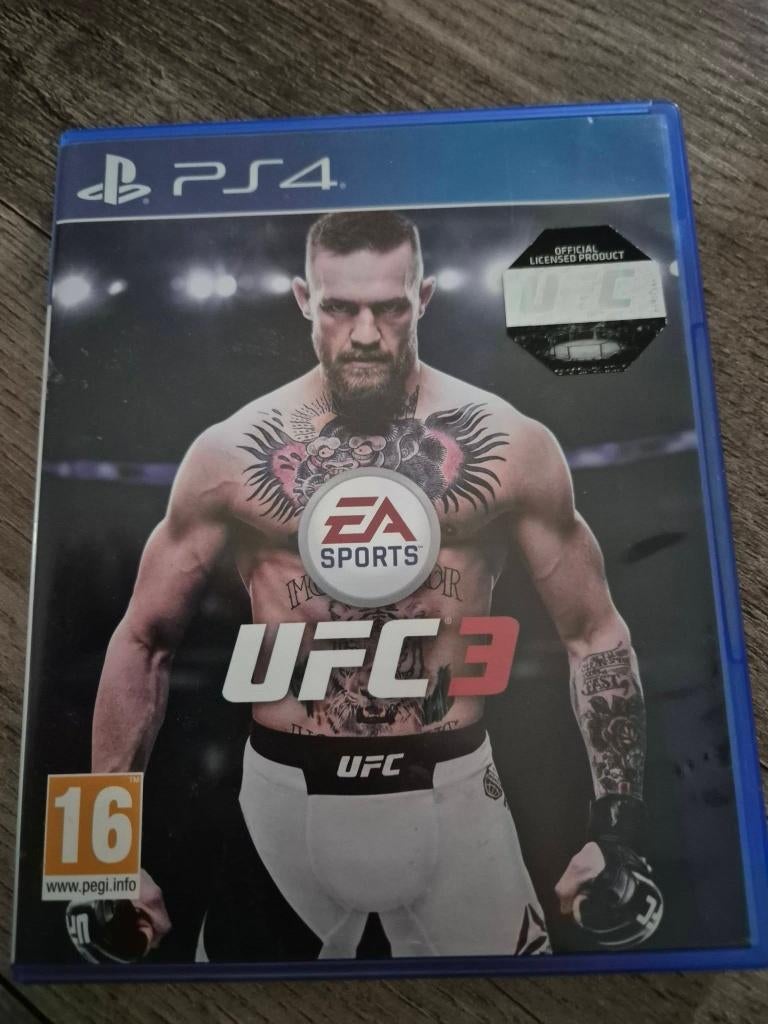 EA Sports UFC 3 - ps4, Spelcomputers en Games, Games | Sony PlayStation 4, 2 spelers, Ophalen of Verzenden, Zo goed als nieuw