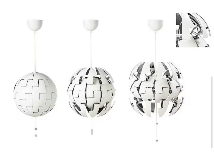 Ikea hanglamp, Huis en Inrichting, Lampen | Hanglampen, Zo goed als nieuw, Minder dan 50 cm, Ophalen