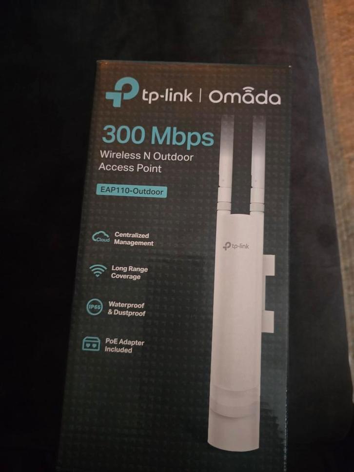 TP-Link Omada EAP110 Outdoor Access Point, Computers en Software, Accesspoints, Gebruikt, Ophalen of Verzenden