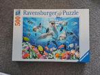 Ravensburger puzzel – Oceaanleven (500 stukjes), Ophalen of Verzenden, 500 t/m 1500 stukjes, Zo goed als nieuw, Legpuzzel