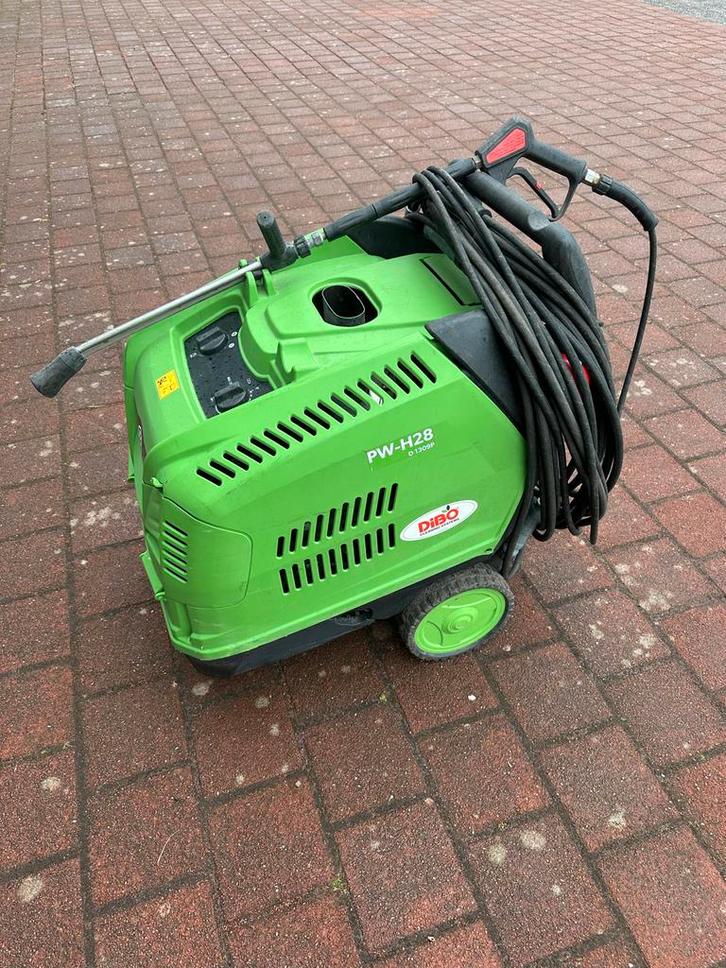 Dibo Hogedrukreiniger - Warm Water, Diesel, 140 Bar, Tuin en Terras, Hogedrukreinigers, Gebruikt, Ophalen of Verzenden