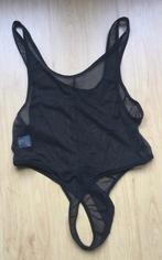 String body, zwart gaas, maat M, gay / hetero, Ophalen of Verzenden, Zwart, Overige typen