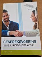 Gespreksvoering in de juridische praktijk. 9789046904909, Ophalen of Verzenden, Alpha, Zo goed als nieuw, HBO