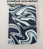 Pocketbook verse abstract blauw hoesje / sleepcover, Computers en Software, E-readers, Ophalen of Verzenden, Zo goed als nieuw