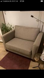 Love seat kleine bank 1,5 zits loveseat beige, Tweepersoons, 75 tot 100 cm, Ophalen of Verzenden, Zo goed als nieuw