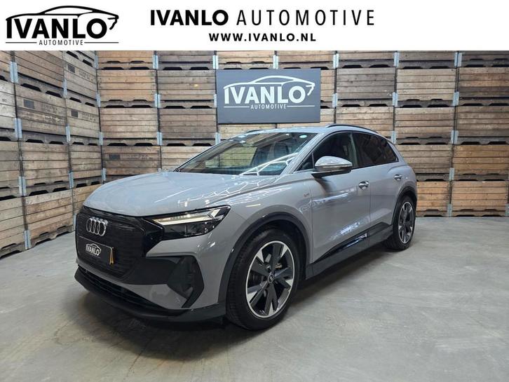 Audi Q4 e-tron 35 Launch edition Advanced Plus 55 kWh Leder, Auto's, Audi, Bedrijf, Te koop, Q4 e-tron, ABS, Achteruitrijcamera
