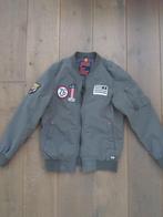 Cars groene bomber jacket, zomerjas, maat 164, Jongen, Gebruikt, Ophalen of Verzenden, Jas