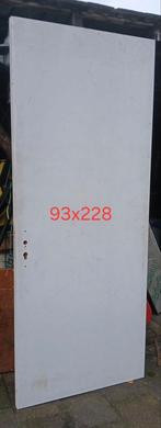 stompe boarddeur 93x228, Ophalen, Zo goed als nieuw, Binnendeur, 200 tot 215 cm