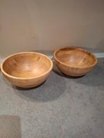 2 Ikea Bamboe Schalen, Huis en Inrichting, Woonaccessoires | Schalen en Manden, Ophalen of Verzenden, Zo goed als nieuw, Rond