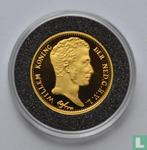 Nederland 3 gulden 1822 U goud Willem 1 proof herslag munt, Postzegels en Munten, Munten | Nederland, Koning Willem I, Losse munt