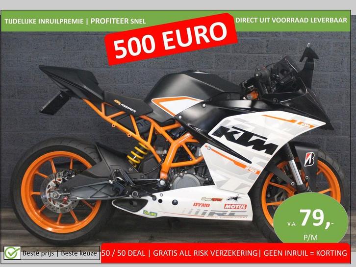 KTM RC 390 (bj 2015) RC390 ABS A2 geschikt, Motoren, Motoren | KTM, Bedrijf, Super Sport, Minimaal motorrijbewijs A2