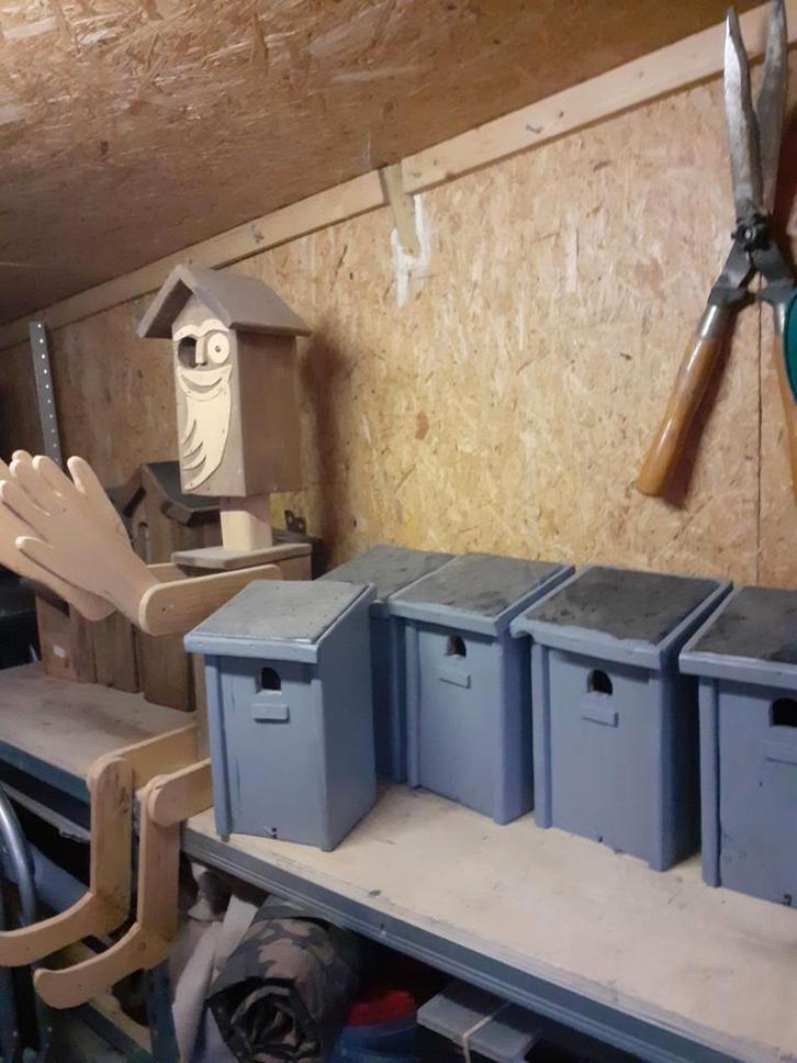 Nestkastjes voor mezen , mussen en steenuiltjes, Tuin en Terras, Vogelhuisjes en Vogelbaden, Ophalen