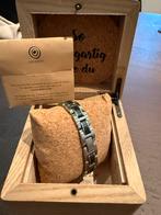 Holzkern Fortissimo Marmer/Zilver Heren Armband, Sieraden, Tassen en Uiterlijk, Ophalen of Verzenden, Zo goed als nieuw, Zilver