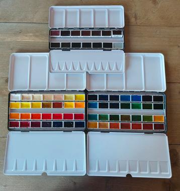 Volledige set (70x) renesaince intense aquarel verf  beschikbaar voor biedingen