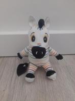 Knuffel vingerpop Zebra strepa boek kleurenland K6842, Ophalen of Verzenden, Zo goed als nieuw