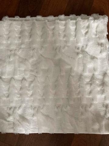 Rendier kerstboom fluffy pluche 2 kerst kussenhoezen wit beschikbaar voor biedingen