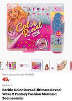 Barbie Color Reveal Zeemeermin - 25 Verrassingen!, Kinderen en Baby's, Speelgoed | Poppen, Ophalen of Verzenden, Nieuw, Barbie