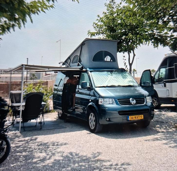 Volkswagen california t5 2,5 diesel 131pk  251000km, Caravans en Kamperen, Campers, Particulier, tot en met 4, Buscamper of Camperbus