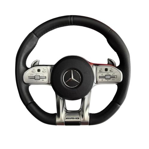 Mercedes AMG sport stuur, volledig leder, Auto-onderdelen, Besturing, Mercedes-Benz, Nieuw, Ophalen of Verzenden