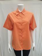 Vintage blouse, maat 42/XL, - oranje - hip - zomers, Oranje, Gedragen, C&A, Maat 42/44 (L)