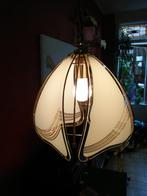 Vintage Herda Hanglamp, Ophalen of Verzenden, Zo goed als nieuw, Eighties, Glas